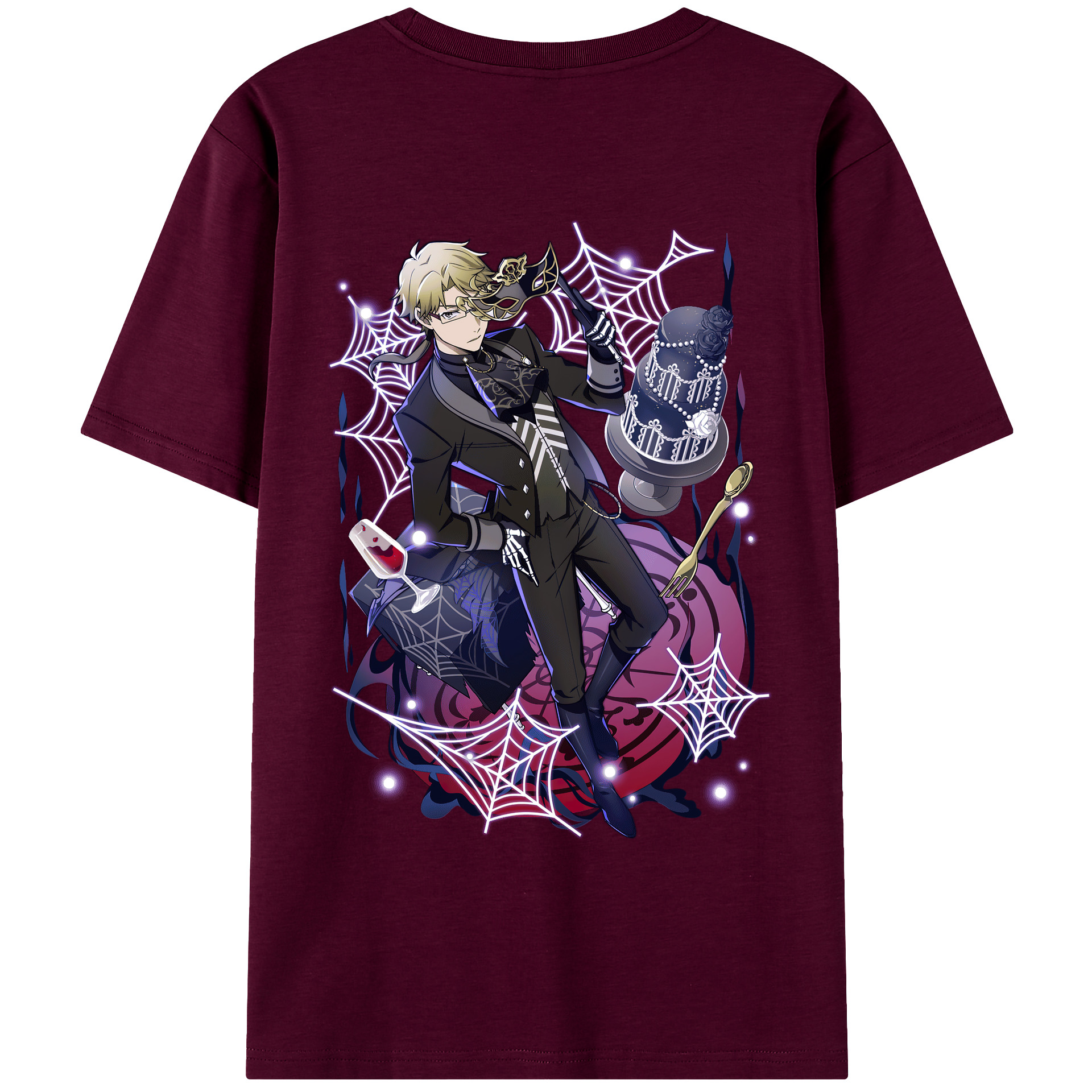 （画像用） 文豪ストレイドッグス Bungo Stray Dogs レディース半袖Tシャツ(バックプリント)